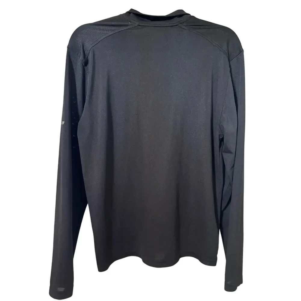 Cutter & Buck Classic Black half-zip pullover - great condition - branded”staff”